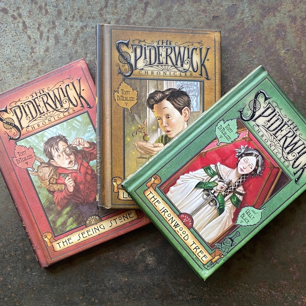 The Spiderwick Chronicles Book Set (2-4) Lot of 3 Hardcover. Diterlizzi & Black